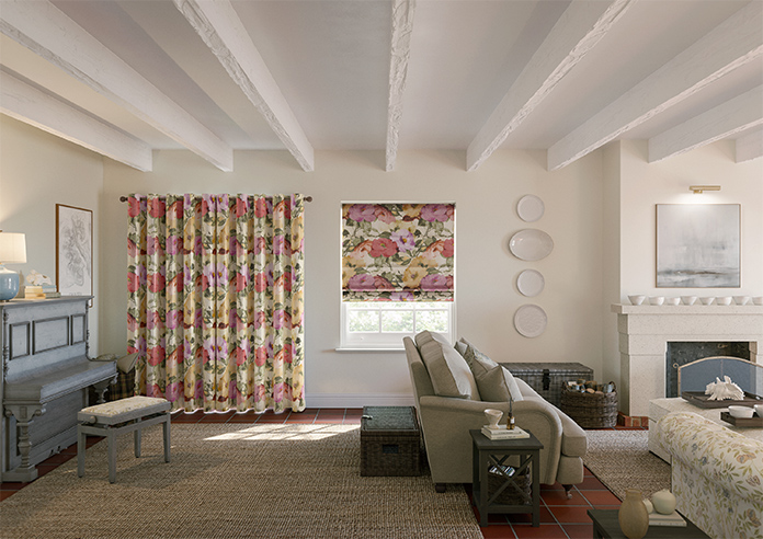 Amelia Faux Silk, Berry Blush - Made to Measure Curtain - Image 15